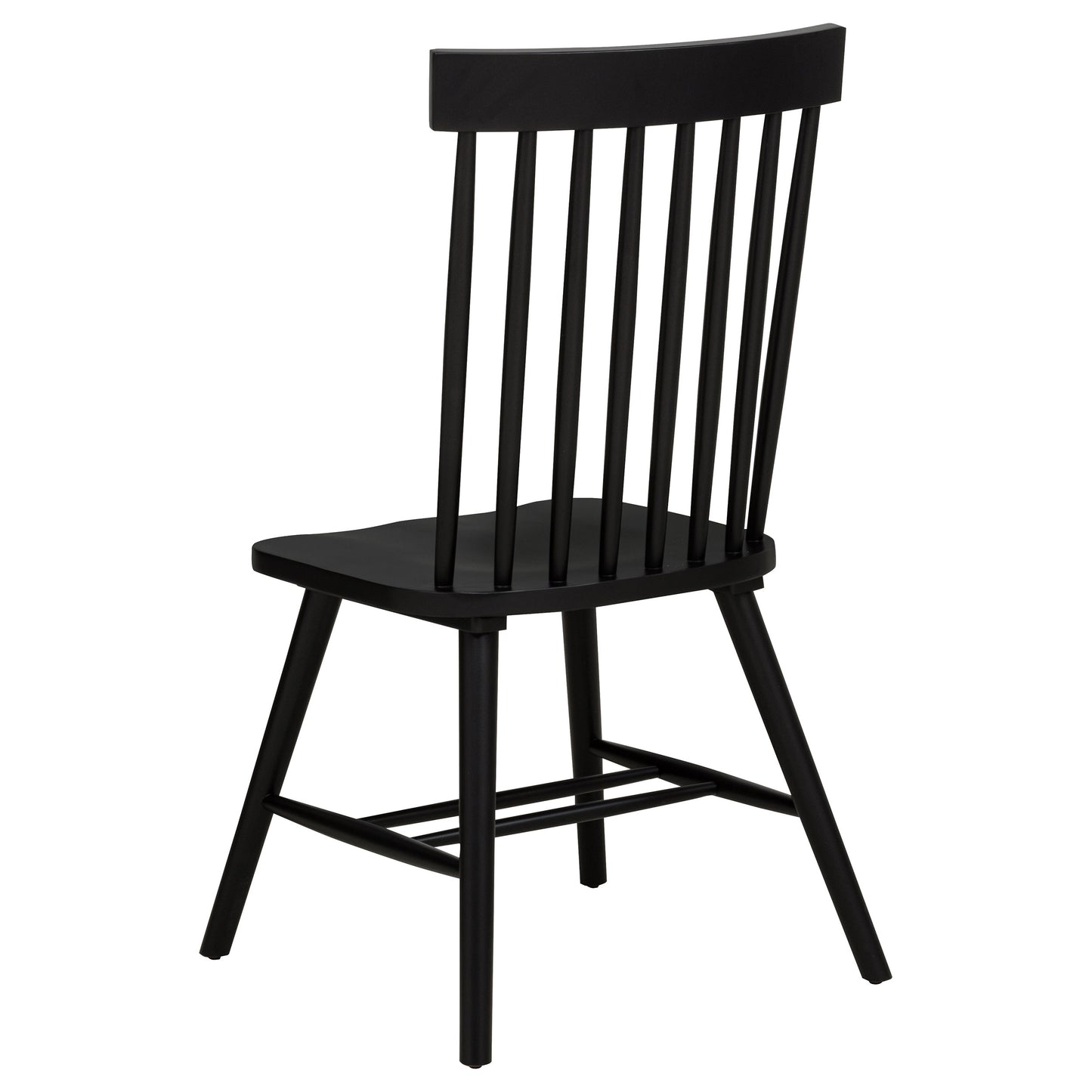 Andrews 5-piece Round Dining Table Set Light Ash and Black