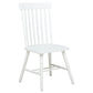 Andrews 7-piece Rectangular Dining Set Light Ash and White