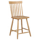 Andrews 5-piece Round Counter Height Dining Set Light Ash