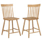 Andrews Windsor Counter Height Dining Side Chair Light Ash (Set of 2)
