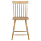 Andrews Windsor Counter Height Dining Side Chair Light Ash (Set of 2)