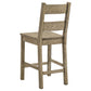 Cardova 5-piece Counter Height Dining Table Set Vineyard Oak
