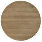 Adina 5-piece Round Dining Table Set Distressed Light Brown