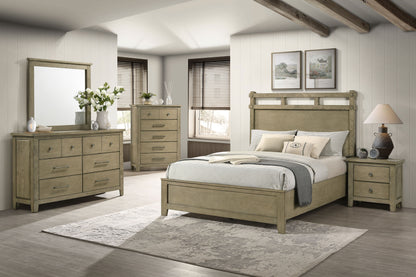Hazlewood Dresser Mirror Vineyard Oak