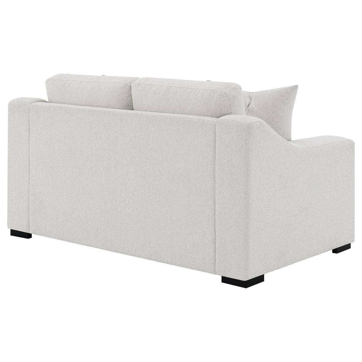 Ashlyn Fabric Upholstered Sloped Arm Loveseat Sand