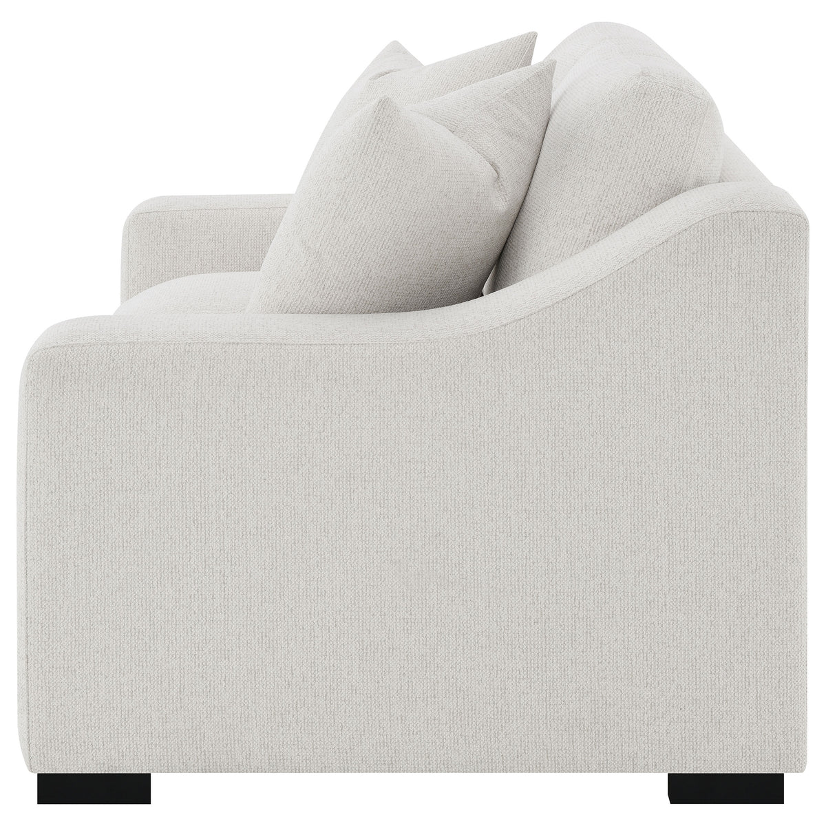 Ashlyn Fabric Upholstered Sloped Arm Loveseat Sand