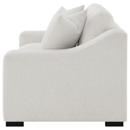 Ashlyn Fabric Upholstered Sloped Arm Loveseat Sand
