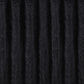 Jacana Corduroy Upholstered Dual Power Chaise Sofa Black