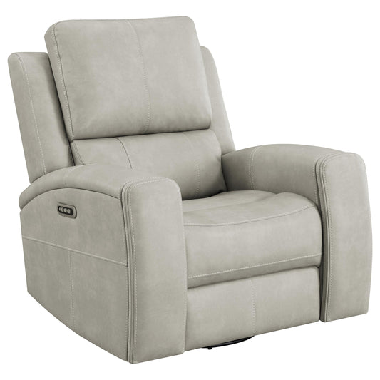 Brickston Triple Power Swivel Glider Recliner Mushroom