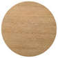 Ottowa 36-inch Round Wood Cocktail Coffee Table Light Oak