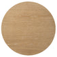 Ottowa 2-piece Round Wood Coffee Table Set Light Oak