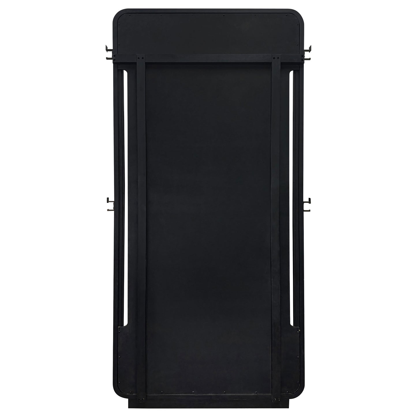 Leandro 76-inch Full Length Floor Mirror Burnished Black