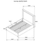 Lawson 55-inch Upholstered Full Platform Bed Light Saddle