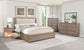Kenora 1-drawer Nightstand Bedside Table Barley Brown