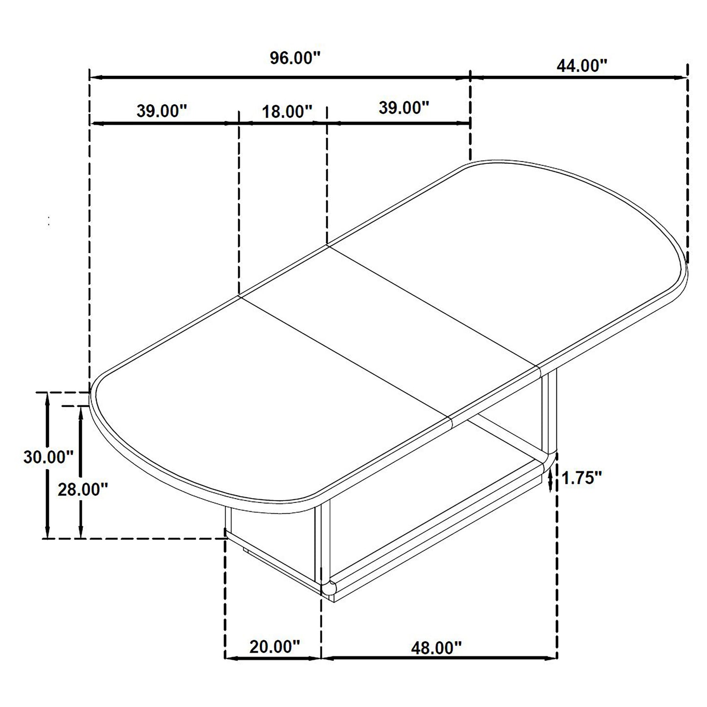 Leandro 7-piece Rectangular Dining Table Set Burnished Black