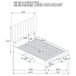 Wheatland 4-drawer Upholstered Full Storage Bed Light Brown