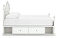 Kozlani Full Upholstered Panel Storage Bed