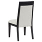 Brookmead 7-piece Extension Leaf Dining Table Set Black