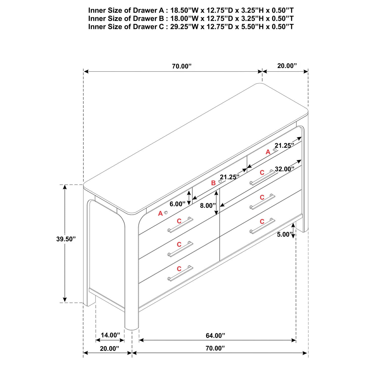 Solano 5-piece Queen Bedroom Set Weathered Mango