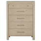 Solano 5-drawer Bedroom Chest of Drawers Weathered Mango