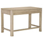 Solano 2-drawer Makeup Table Vanity Desk Weathered Mango