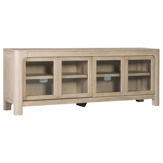 Solano 71-inch 2-door TV Stand Media Console Weathered Mango