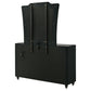 Lorient 8-drawer LED Dresser with Mirror Black