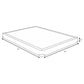 Mercer 5-inch Full Low Profile Box Spring Foundation