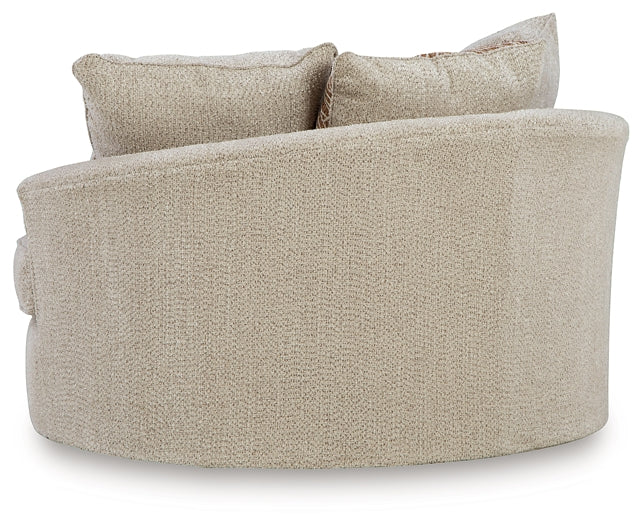 Steelwater Retreat Oversized Swivel Accent Chair