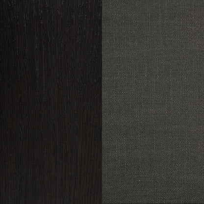 Berning Fabric Upholstered Parson Side Chair Charcoal (Set of 2)