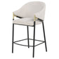Chadwick Fabric Upholstered Counter Height Chair Beige (Set of 2)