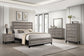 Watson Wood Full Panel Bed Light Taupe