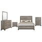 Valen Five-piece Full Bedroom Set Light Taupe