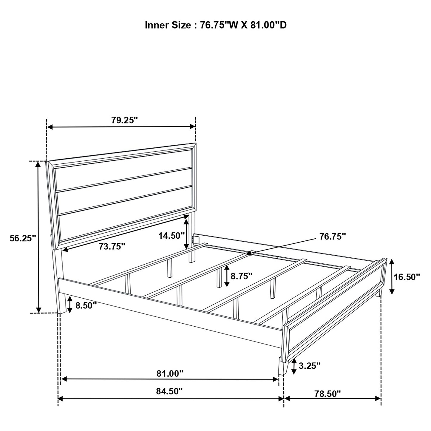 Valen Four-piece Eastern King Bedroom Set Light Taupe