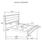Valen Five-piece Eastern King Bedroom Set Light Taupe