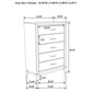 Valen Five-piece Eastern King Bedroom Set Light Taupe
