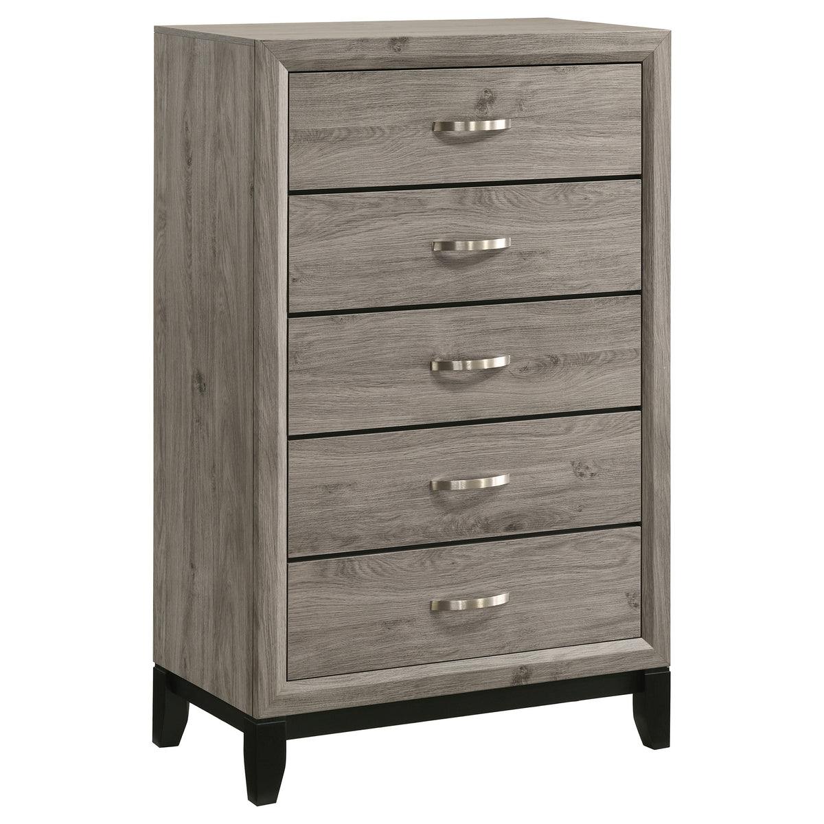 Valen Five-piece California King Bedroom Set Light Taupe