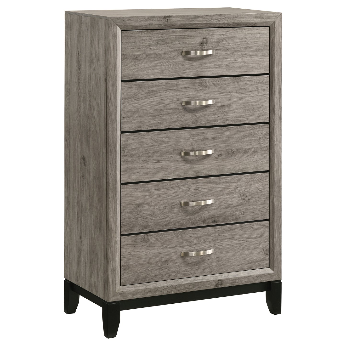Valen Five-piece Queen Bedroom Set Light Taupe