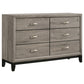 Valen Four-piece Twin Bedroom Set Light Taupe