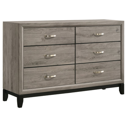 Valen Five-piece Twin Bedroom Set Light Taupe