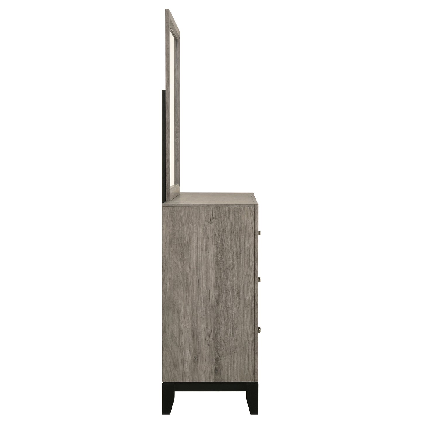 Watson 6-drawer Bedroom Dresser and Mirror Light Taupe