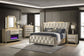 Lorient 5-piece California King Bedroom Set Ivory and Camel
