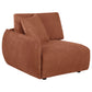 Elysia 6-piece Chenille Upholstered Modular Sectional Sofa Coral