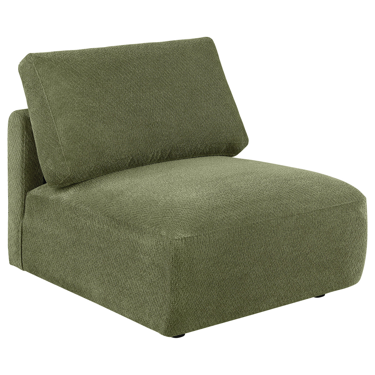 Elysia 6-piece Fabric Upholstered Modular Sectional Sofa Green