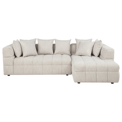 Amara 2-Piece Upholstered Sectional Sofa