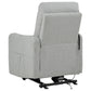 Dayes Upholstered Power Lift Recliner Chair Light Grey