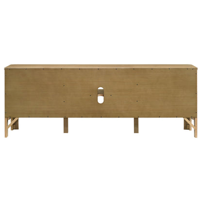 Rowe 65-inch 2-door Wood TV Stand Media Console Light Oak