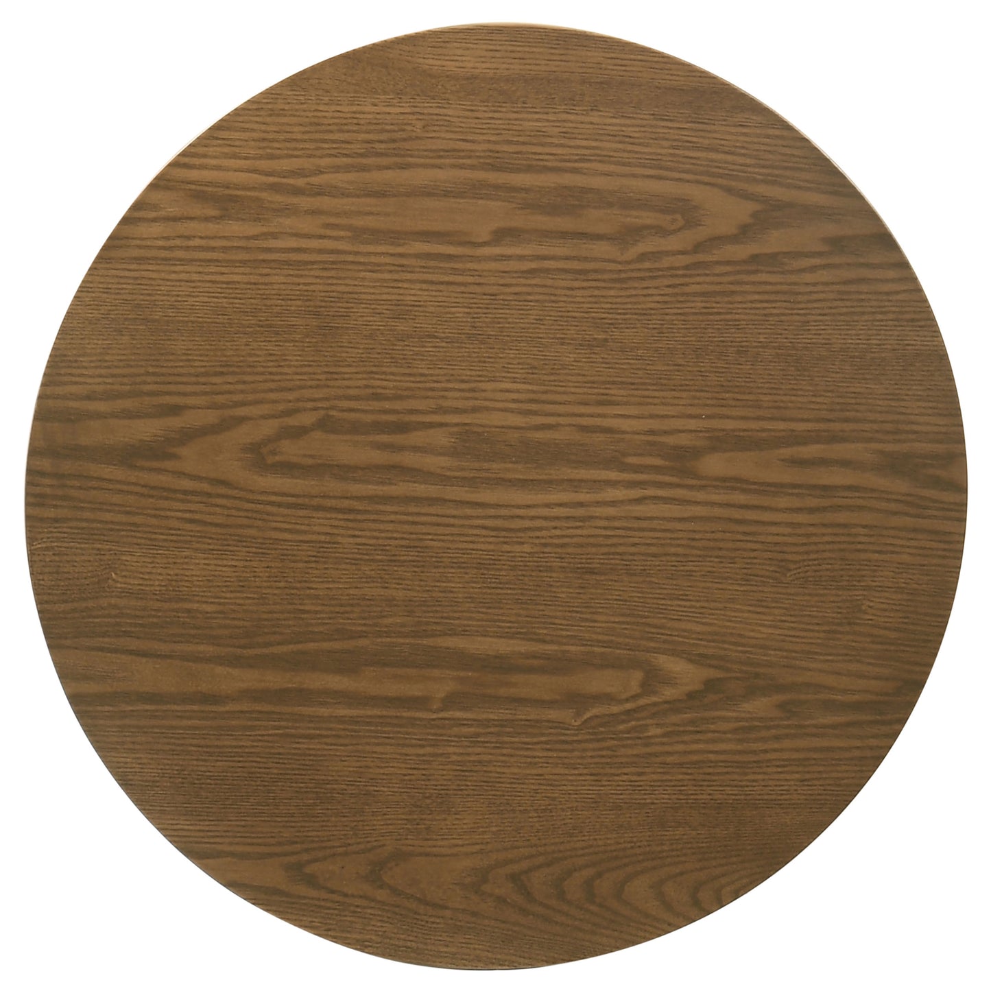 Franklin 3-piece Round Pedestal Coffee Table Set Dark Brown