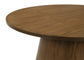 Franklin 3-piece Round Pedestal Coffee Table Set Dark Brown