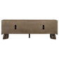 Trotter 71-inch 4-Door Wood TV Stand Media Console Brown